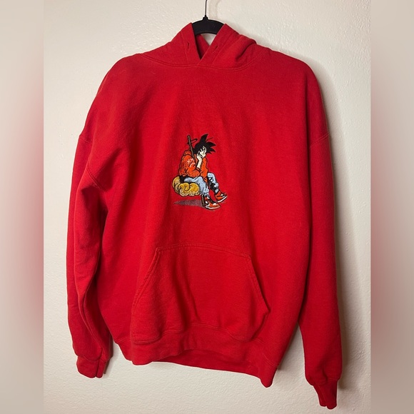 Sweaters Vintage Nike Anime Hoodie Size L Poshmark